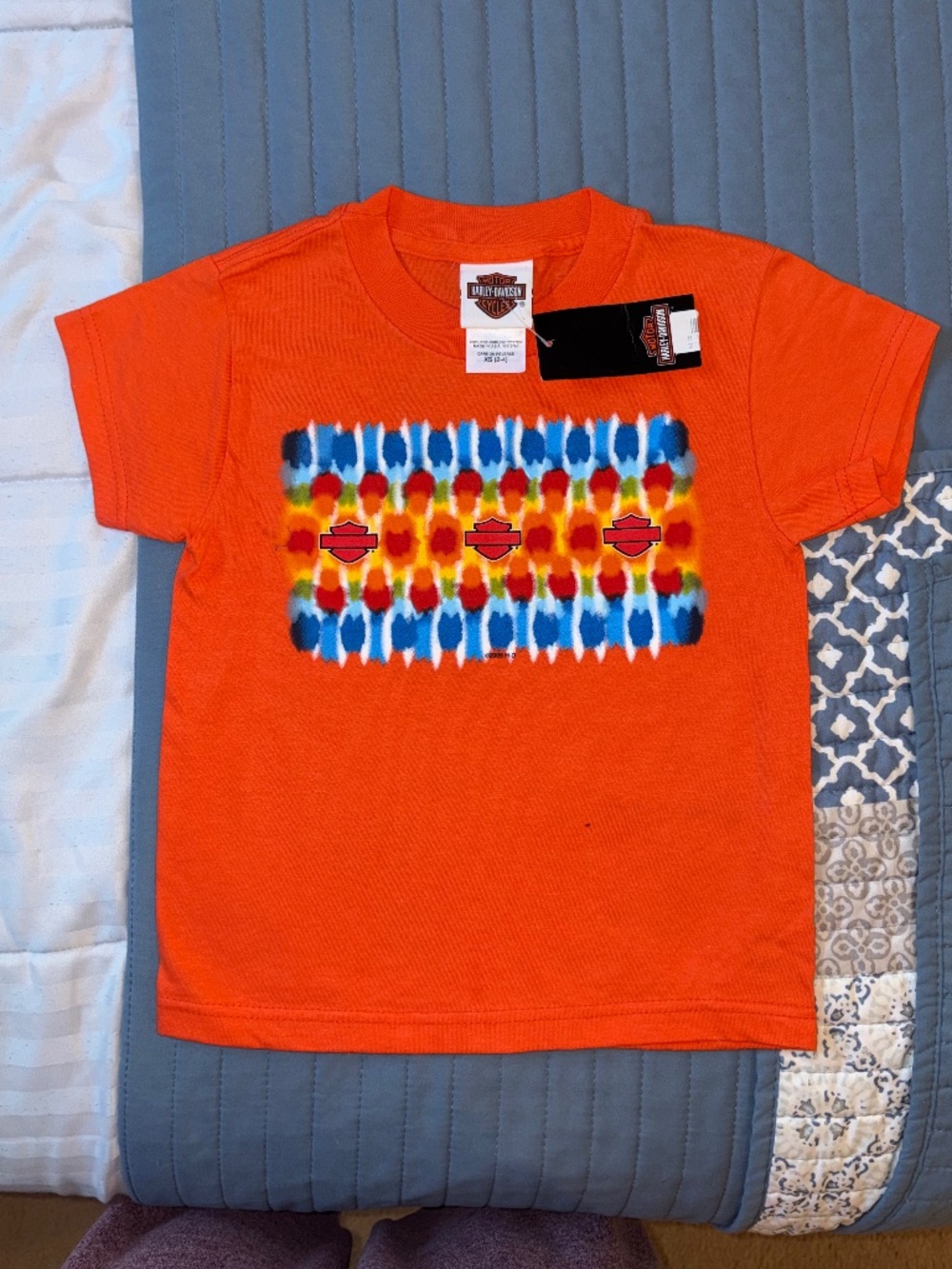 Boys Harley Davidson tshirt